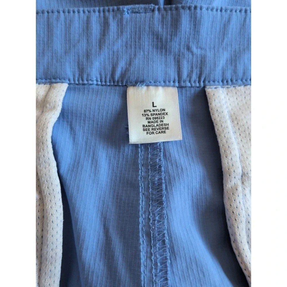 Magellan Men's Blue Fish Gear Outdoor Water Repellant Shorts Size Large